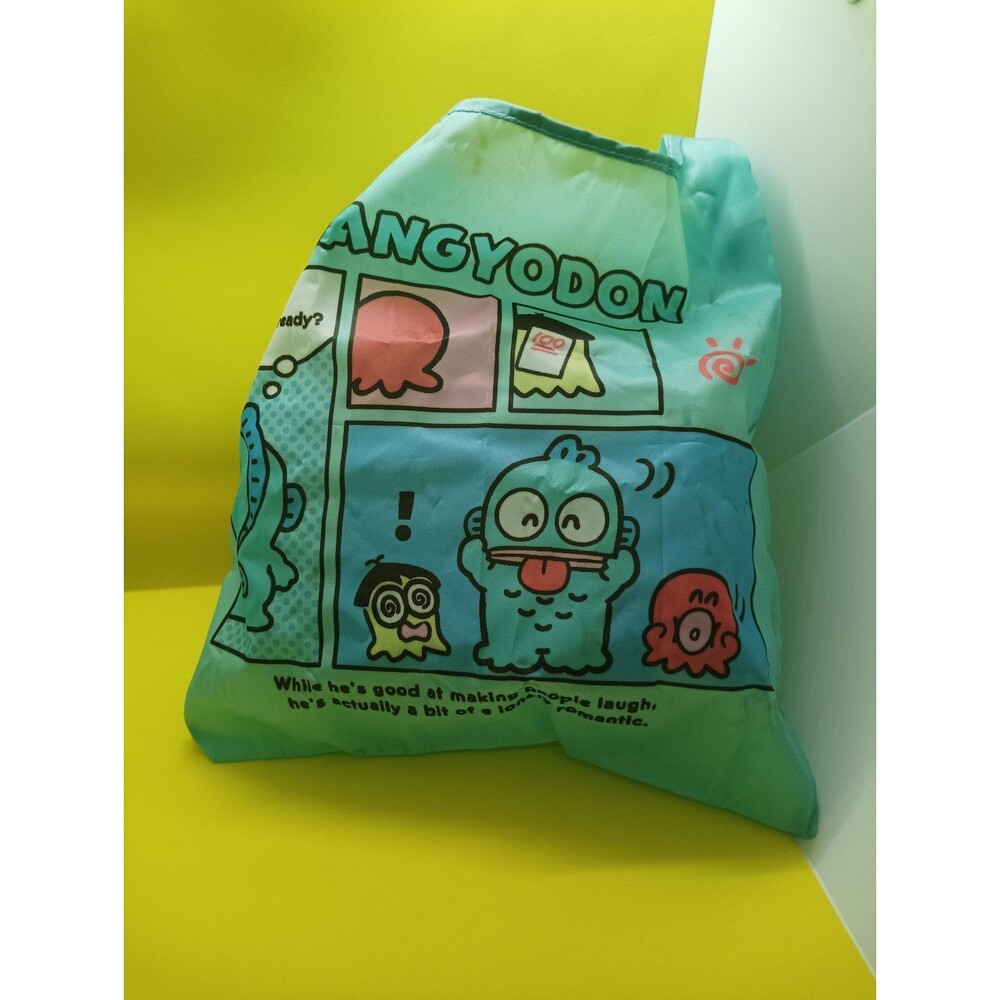 Sanrio hangyodon reusable shopping bag